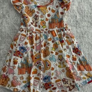 2T fall Disney dress
